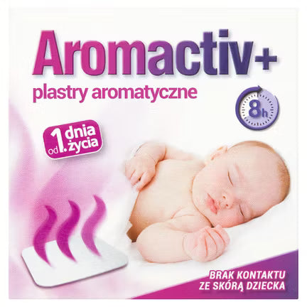 Aromactiv+ Aromapflaster für Kinder, 5 Stück – erleichtert das Atmen und beruhigt