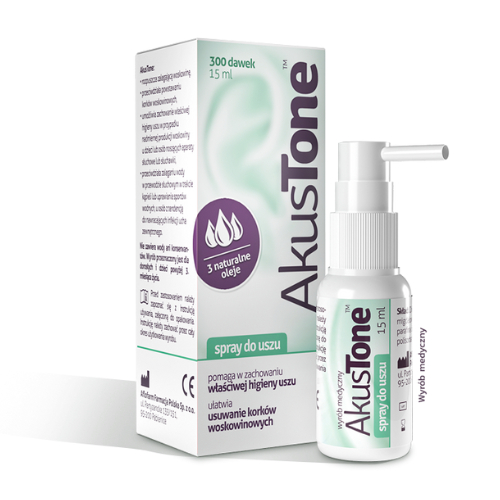 AKUSTONE 15ML - Die Ohrenhygiene-Spray - schnelle Lieferung
