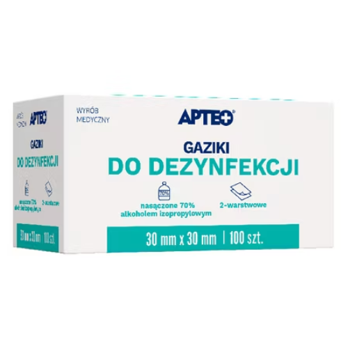 Alkohol-Pads 100 Stück - 75% Isopropylalkohol, Einweg Desinfektionstücher