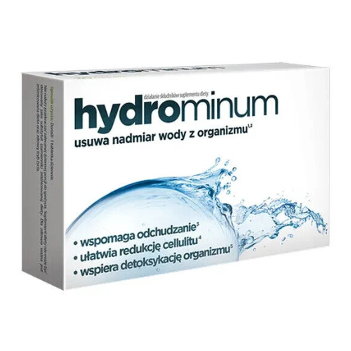Hydrominum 30 Tabletten – Unterstützung der Wasserelimination und Körperentgiftung