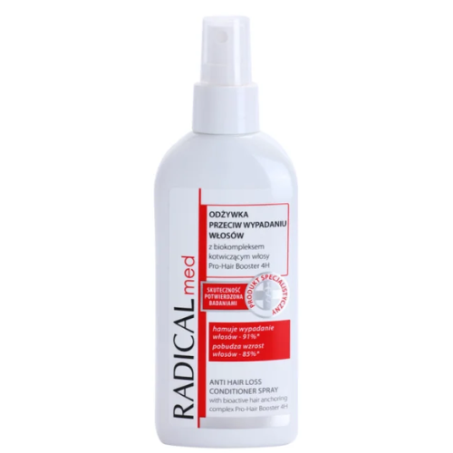 Radical Med Haarspülung gegen Haarausfall, 200 ml - Kopfhautpflege, Haarstärkung