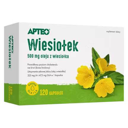 Nachtkerzenöl APTEO, 120 Kapseln