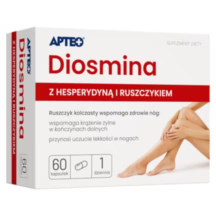 Diosmin + Hesperidin APTEO – 60 Kapseln