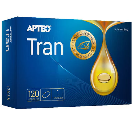 Tran APTEO – Vitamin A, D und E Kapseln