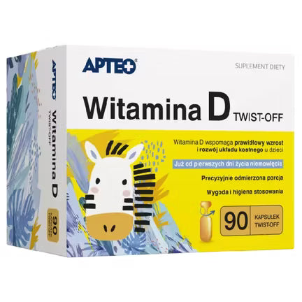 Vitamin D Twist-Off APTEO KIND, 90 Kapseln