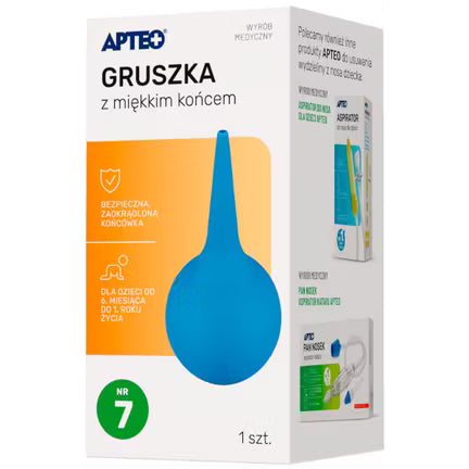 Nasen- und Ohrensauger mit weicher Spitze Nr. 7