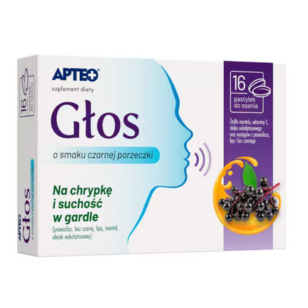 Stimme, 16 Lutschpastillen