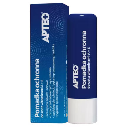Pflegender Lippenbalsam mit den Vitaminen A+E APTEO, 4,9 g