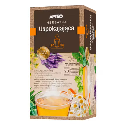 Beruhigungstee mit Orange APTEO, 20 Beutel