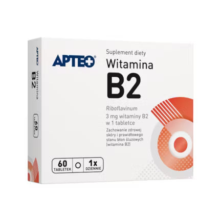 Vitamin B2 APTEO – 60 Tabletten