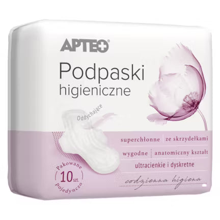 Hygienische Binden APTEO, 10 Stück